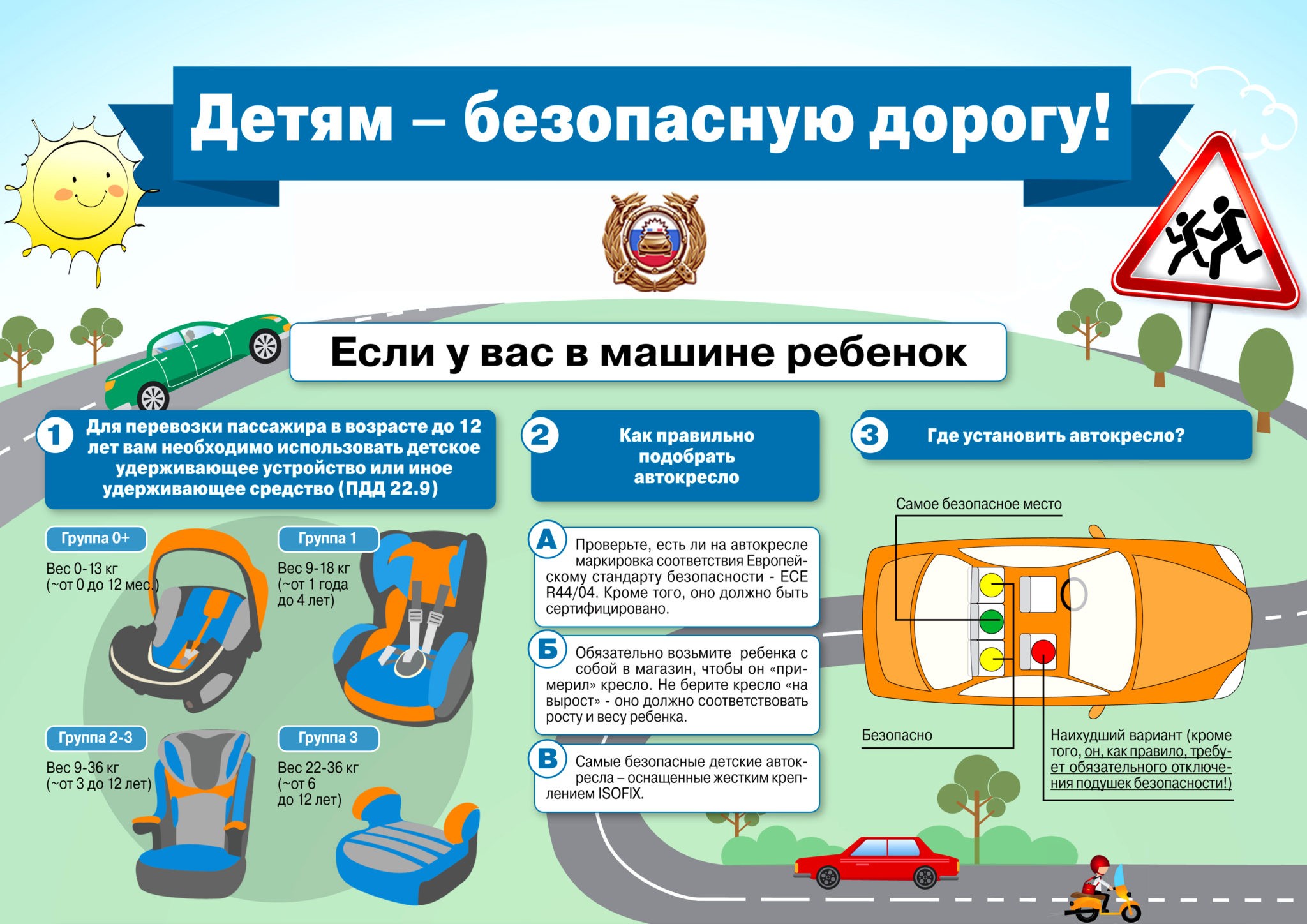 Детям - безопасную дорогу!