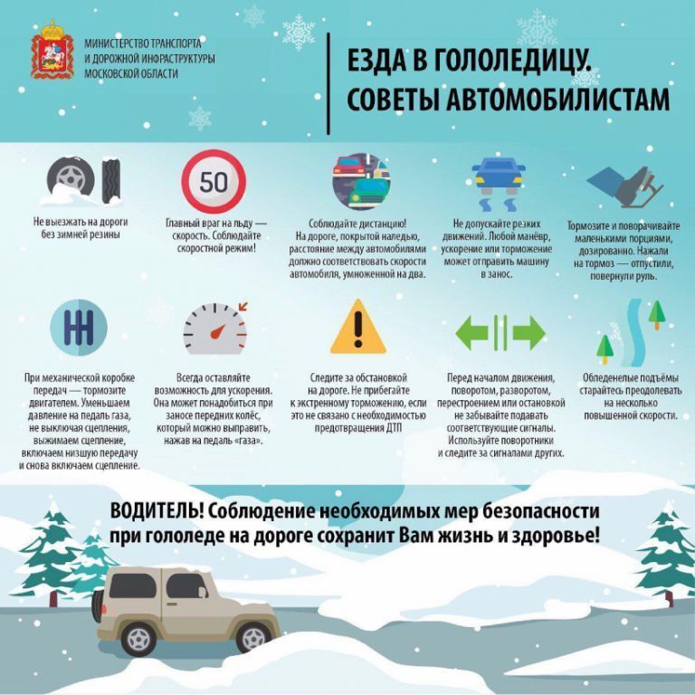Езда в гололедицу