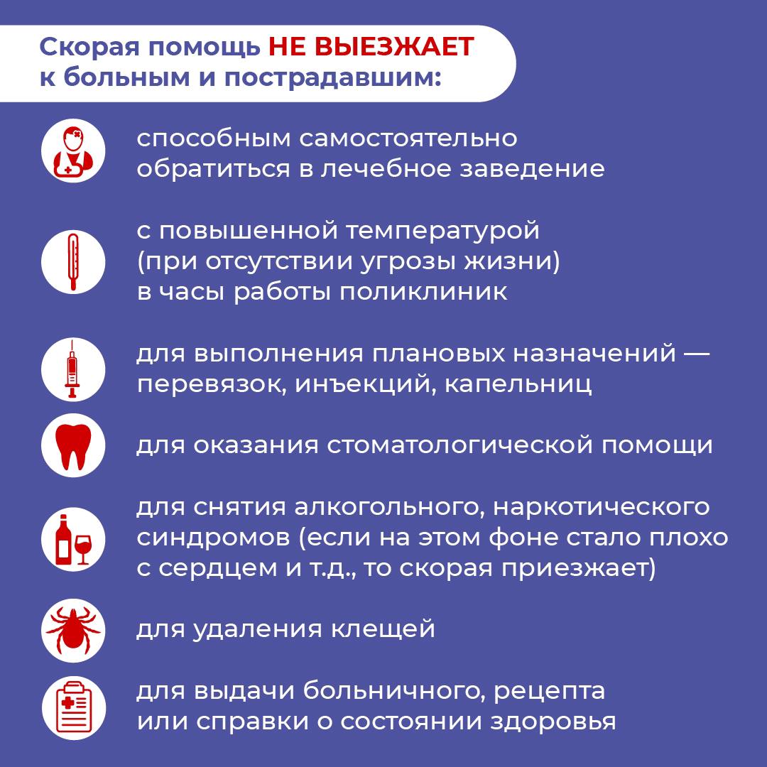 Вызов скорой - карточка 6