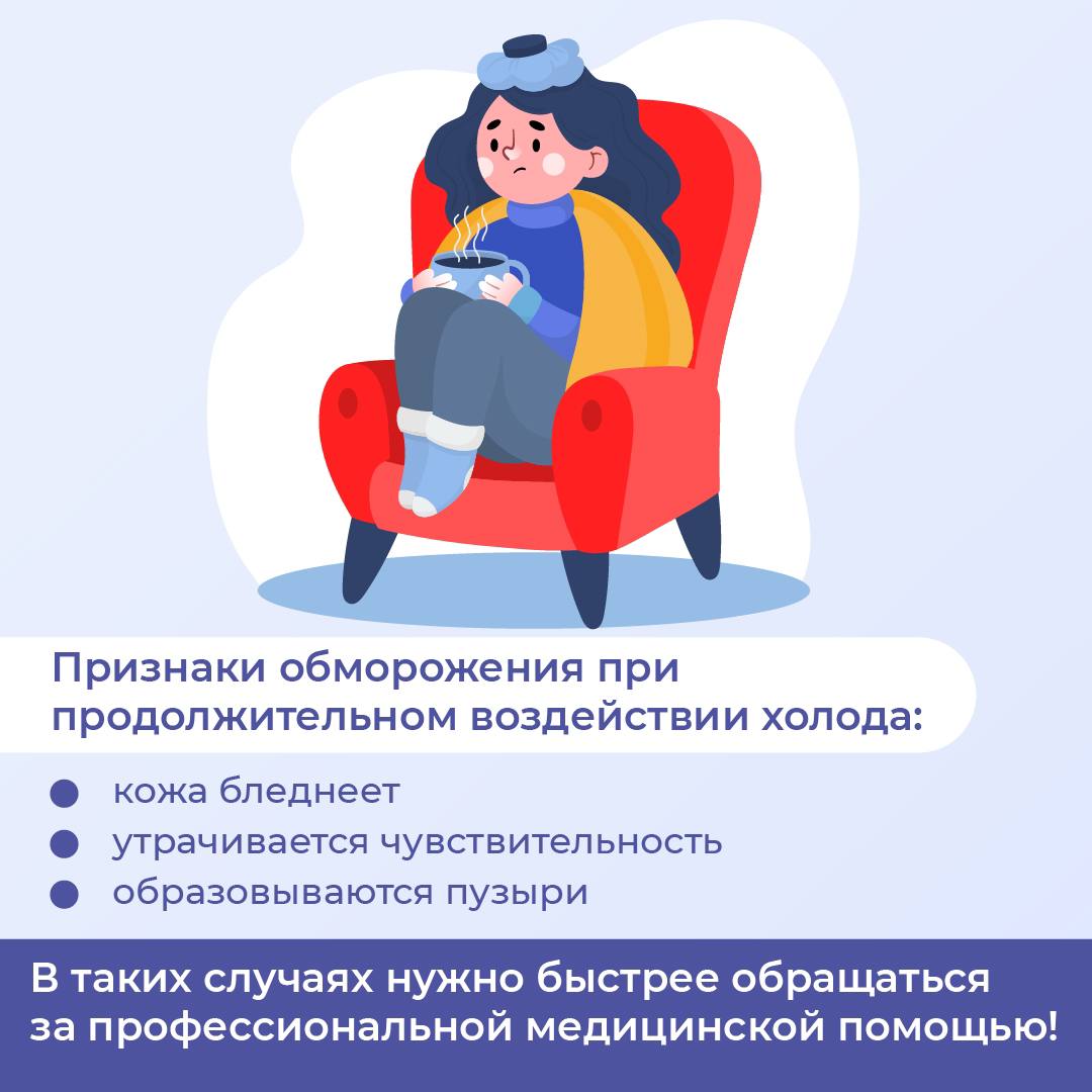 Обморожение - карточка 4